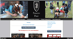Desktop Screenshot of paragonprep.com